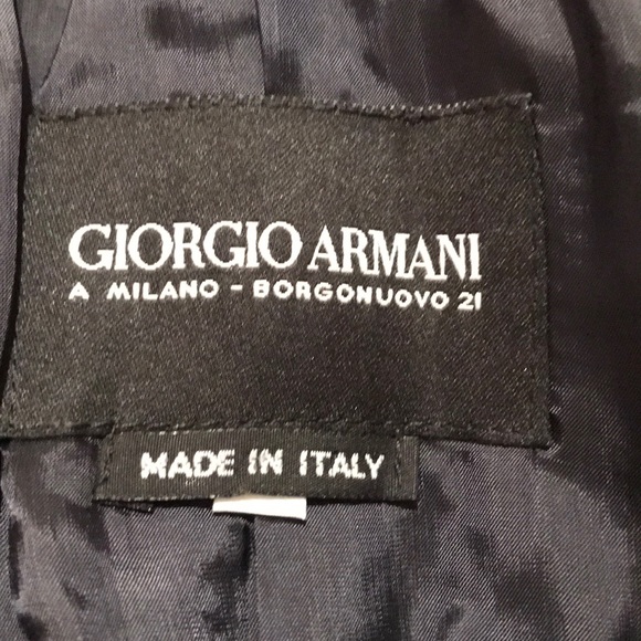 💯 authentic Giorgio Armani 100% wool sz 38 - Picture 8 of 10